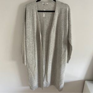 NWT madewell duster cardigan heather cloud